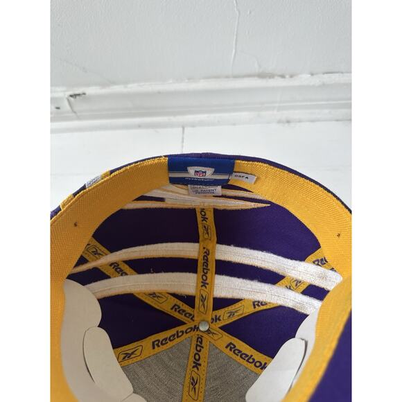 Vintage Reebok Stretch Fit Minnesota Vikings OSFA Hat - Picture 6 of 6